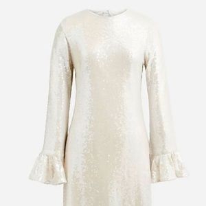 JCrew Winter Garden sequin Dress size 20